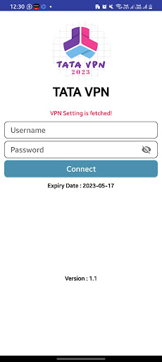 Tata VPN Screen 2