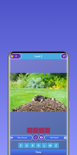 Guess the name of the animals Screen 2