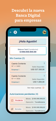 Android application BNA Digital - Empresas screenshort