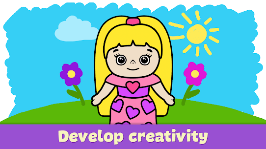 Coloring book – games for kids  MOD (Unlocked) 4