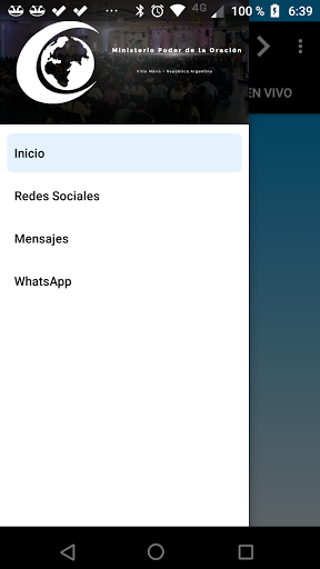 Ministerio Poder de La Oración Screen 2