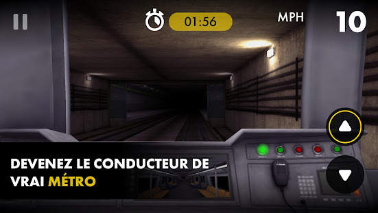 Métro Simulateur: Jeu Conduit‪e‬ & Subway Station screenshots apk mod 1