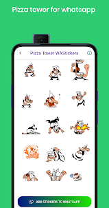 Pizza Tower WAStickers 2023