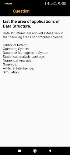DSA Interview Questions Screen 3