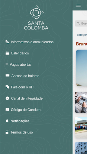 Android application Santa Colomba screenshort