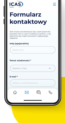 ICAS Poland EAP Screen 2