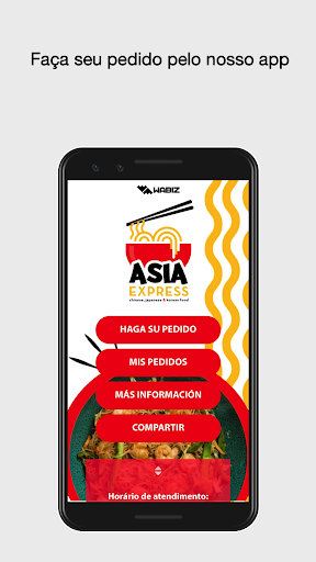 Android application Asiaexpress screenshort
