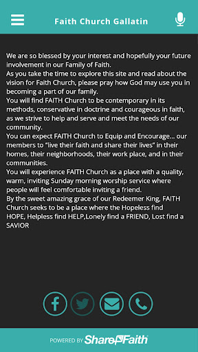 Faith Church Gallatin Screenshot 2 - AppWisp.com