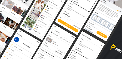 Android application Prifat screenshort