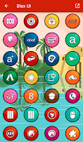 screenshot of Blex UI - Icon Pack