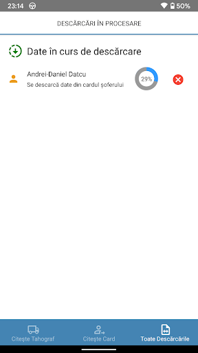 Android application Online Tacho screenshort