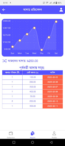 Tax Collector Screen 3
