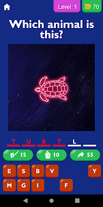 Guess Neon Animal Game