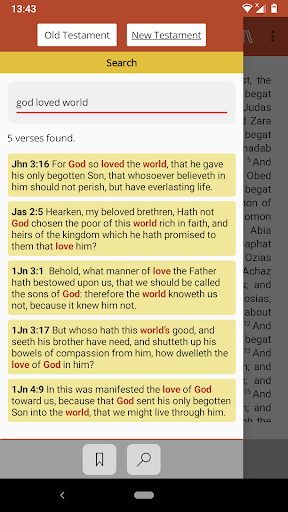 BibliaMundi (Bible reader) Screen 3
