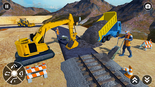 Railway Construction JCB Games