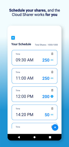 GoPoshGo: Posh Cloud Sharing Screen 2