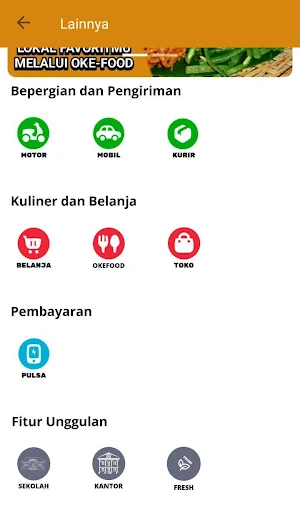 OKJEK - Transportasi Ojek, Delivery, Belanja screenshot 3