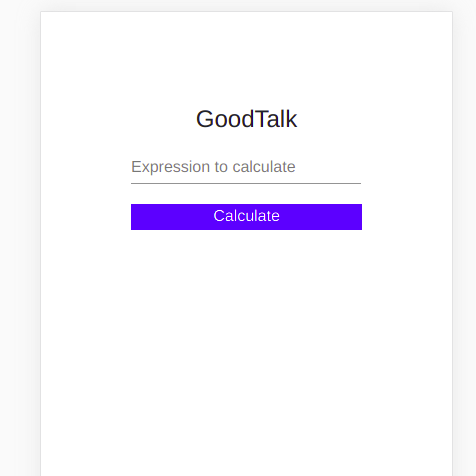 Android application GoodTalk screenshort
