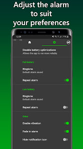 Captura de Pantalla 10 Charge Alarm - Full & Low Batt android
