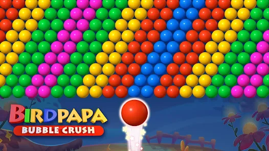 Birdpapa - Bubble Crush Game Gameplay Android Mobile 