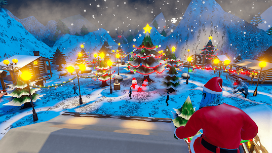 Horror Santa Escape Sim Game