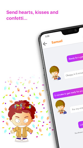 Screenshot of Xooloo - Messenger for Kids