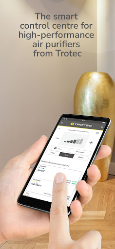 Android application Trotec Control screenshort
