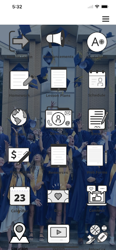 Android application WCCS School App screenshort
