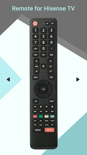 Remote for Hisense TV Screen 2