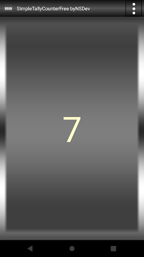 SimpleTallyCounter byNSDev Screen 2