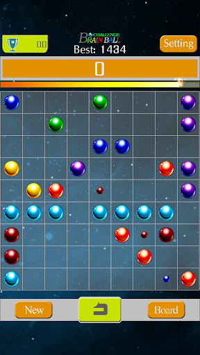 Android application Brain Ball Challenge screenshort