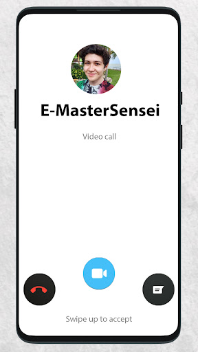 Android application MasterSensei Call & Chat Prank screenshort