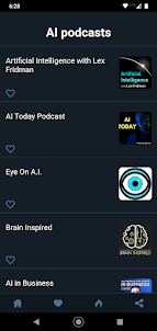 AI podcasts
