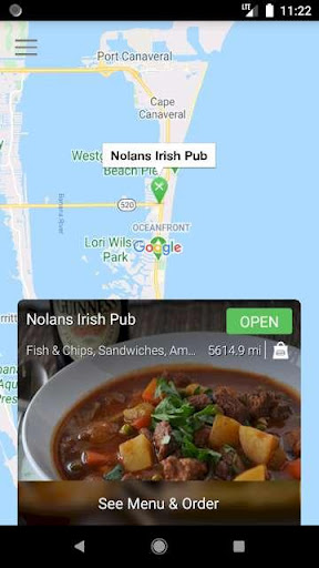 Nolans Irish Pub Screen 2