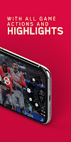 screenshot of FC Red Bull Salzburg App