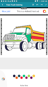 Fuso Truck Coloring 1.0 APK + Мод (Unlimited money) за Android