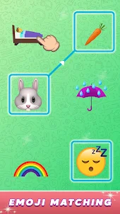 Fun Emoji Puzzle Connect Games