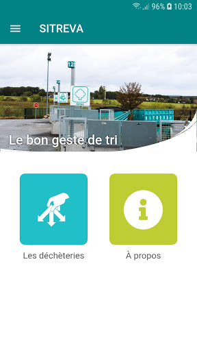 Info déchèteries Sitreva Screen 2