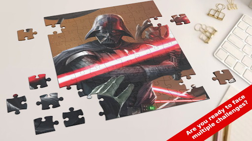 Darth Vader Puzzle - Earn BTC