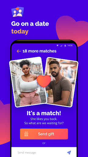 Android application Dating and chat - Likerro screenshort