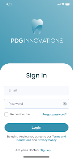 Android application PDG Innovations screenshort