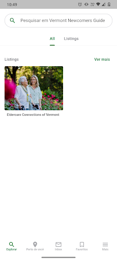 Vermont Newcomers Guide Screen 2