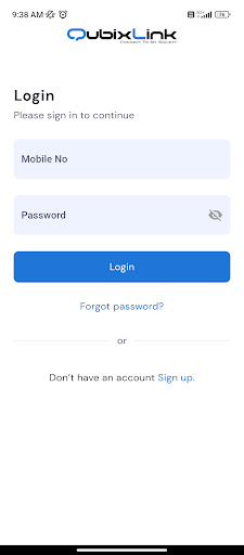 Android application QubixLink screenshort