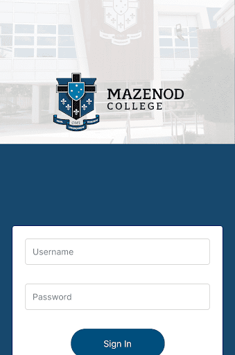 Mazenod College, VIC Screen 2