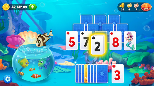 Screenshot 9 Solitaire Fish Mania: Save android