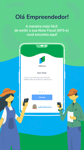 Android application NFS-e PM-Santa Cruz do Sul screenshort