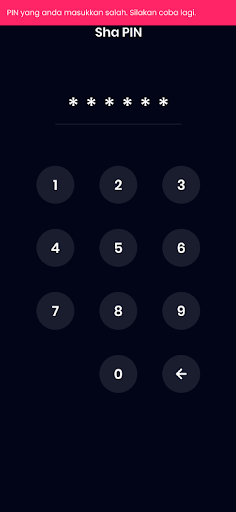 Wallet SHA Screen 2