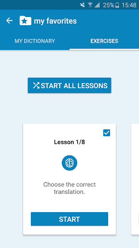 Czech-Spanish Dictionary screenshot 3
