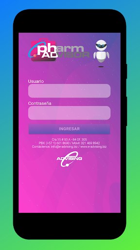 Android application Pharmadvisor screenshort
