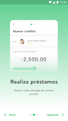 Android application Distribuidoras Móvil screenshort
